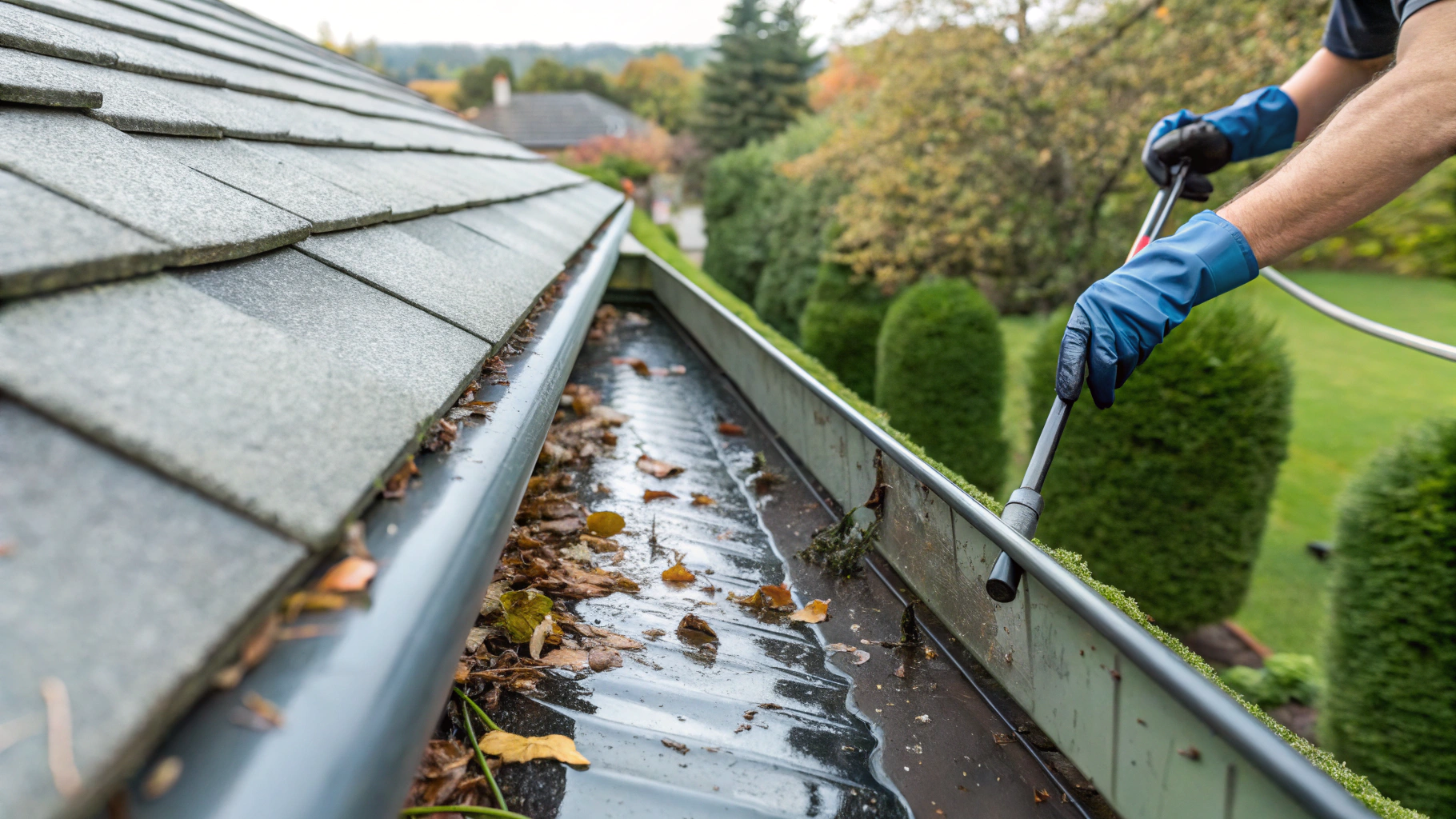 Gutter Clean Outs