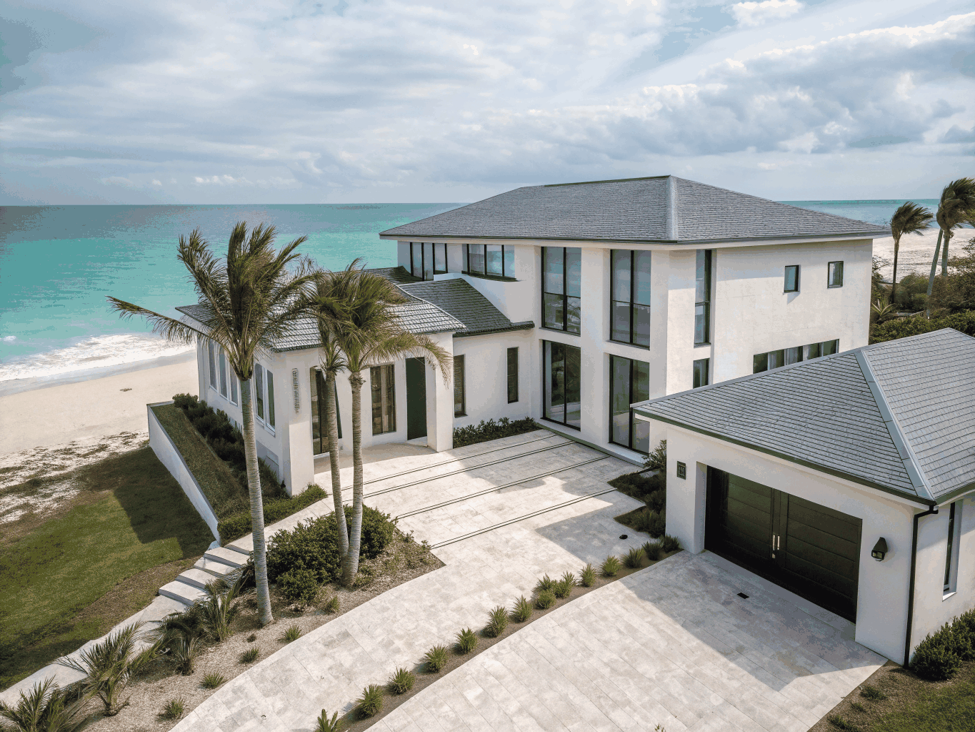 High-end Florida residential property with professional painting